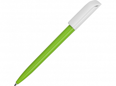 Ручка пластиковая шариковая Миллениум Color BRL (Зеленое яблоко/белый)
