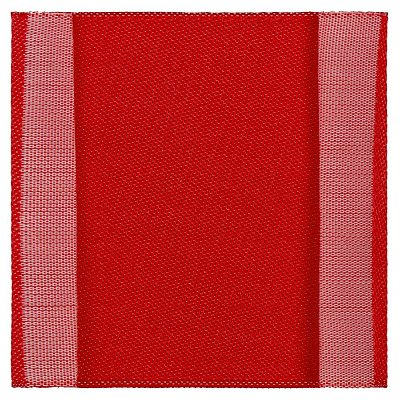 Лейбл тканевый Epsilon, L, красный