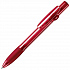 ALLEGRA LX, ручка шариковая с грипом, прозрачный красный, пластик - Фото 1
