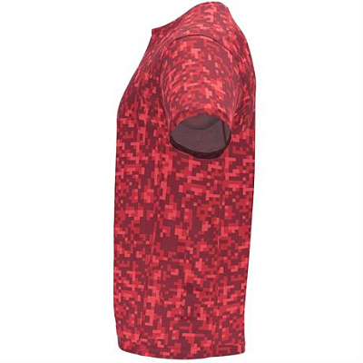 Спортивная футболка ASSEN мужская, КРАСНЫЙ ПИКСЕЛЬ 2XL