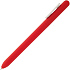 Ручка шариковая Swiper Soft Touch, красная с белым - Фото 3
