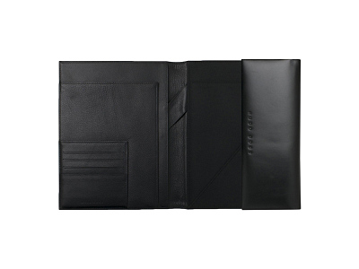 Папка для конференции А5 Caption Contrast Black