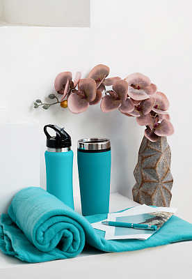 Ручка шариковая "Mars", покрытие soft touch, бирюзовый