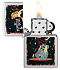 Зажигалка ZIPPO Cool Chick с покрытием Satin Chrome, латунь/сталь, серебристая, 38x13x57 мм - Фото 3