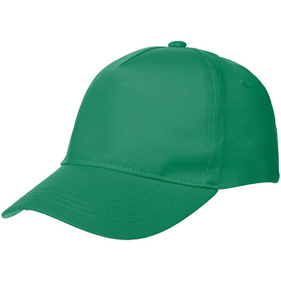 Бейсболка Promo, темно-зеленая (Зеленый)