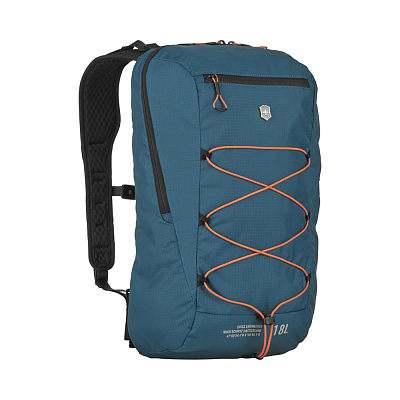 Рюкзак VICTORINOX Altmont Active L.W. Compact Backpack, бирюзовый, 100% нейлон, 28x17x44 см, 18 л