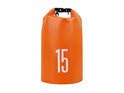 Водонепроницаемая сумка-мешок DryBag 15 (Оранжевый, черный)