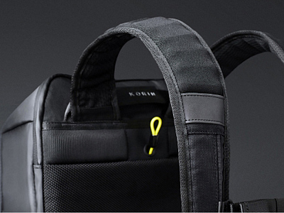 Водостойкий антикражный рюкзак FlipPack для ноутбука 15.6