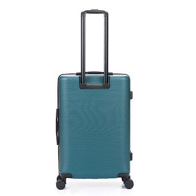 Чемодан TORBER Onego, зелёный, ABS-пластик, 69,5 х 46 х 26 см, 69 л