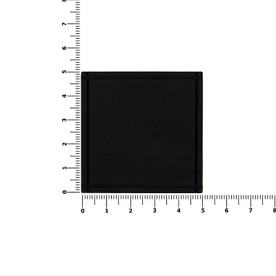 Лейбл из ПВХ Dzeta, L, черный