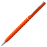 Ручка шариковая Hotel Chrome, ver.2, матовая оранжевая - Фото 1