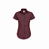 Рубашка женская с коротким рукавом Black Tie SSL/women, бордовый - Фото 2