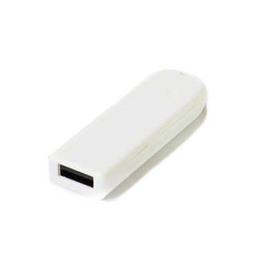 Пластик 08 Слайд промо, белый, 4Гб