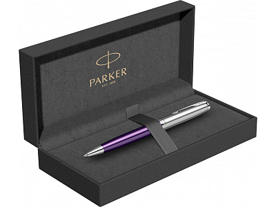 Ручка шариковая Parker Sonnet Essentials Violet SB Steel CT