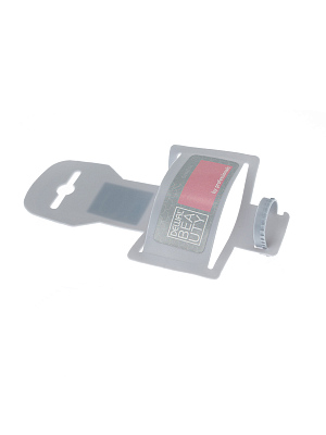 Щетка Dewal Beauty серия "Ocean wave", продувная, с нейлоновым штифтом, форма волна, серая