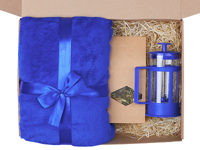 Подарочный набор Tea time с пледом