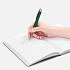 Ручка шариковая Arc Soft Touch, зеленая - Фото 4