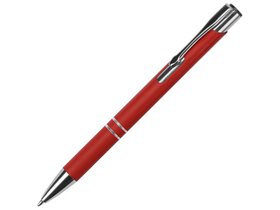 Ручка металлическая шариковая C1 soft-touch (Красный)