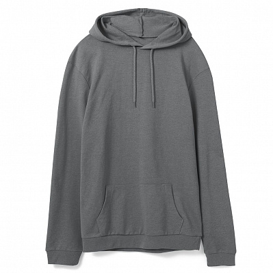 Толстовка с капюшоном унисекс Hoodie, серая (стальная) (Стальной)