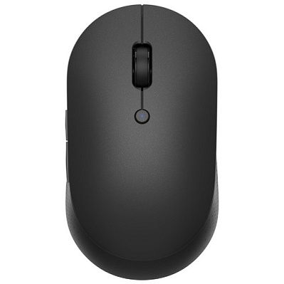 Мышь беспроводная Xiaomi Mi Dual Mode Wireless Mouse Silent Edition  (Черный)