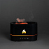 Увлажнитель-ароматизатор с имитацией пламени Fuego, черный - Фото 1