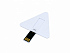 USB 2.0- флешка на 8 Гб в виде пластиковой карточки треугольной формы - Фото 1