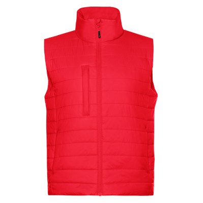 Жилет унисекс утепленный STAN таффета, 65, 87 (Красный)