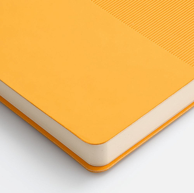 Ежедневник Vale New, недатированный, желтый