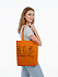 Холщовая сумка «Полный птц», оранжевая - Фото 3