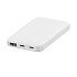 Внешний аккумулятор Fluffy, 5000 Mah, белый - Фото 5
