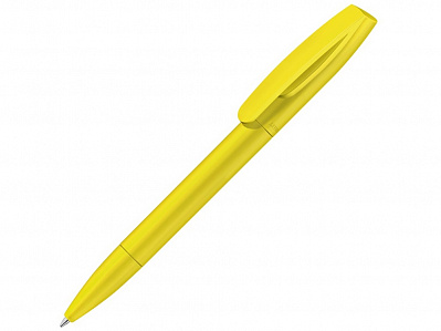 Ручка шариковая пластиковая Coral (Желтый)