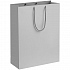 Пакет бумажный Porta XL, серый - Фото 1