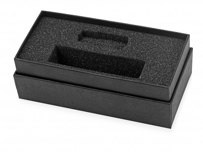 Коробка с ложементом Smooth S для зарядного устройства и флешки (Черный)