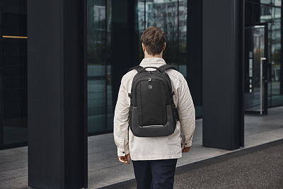 Рюкзак WENGER XE Ryde 16", черный, переработанный ПЭТ/Полиэстер, 33х22х47 см, 26 л.