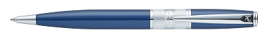 Ручка шариковая Pierre Cardin BARON. Цвет - темно-синий.Упаковка В. (Синий)