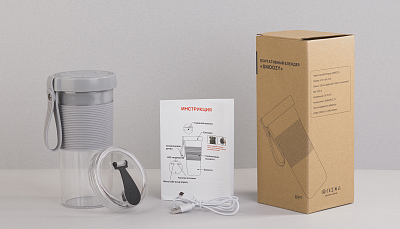 Портативный блендер "Smoozy", серый