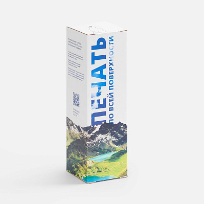 Коробка с полноцветной печатью для термоса Plain 500 (Полноцвет)