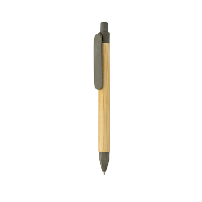 Ручка с корпусом из переработанной бумаги FSC® (Зеленый;)
