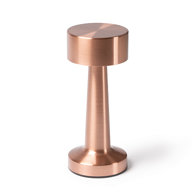 Настольная лампа REIKI cо встроенной батареей  (Розовое золото)