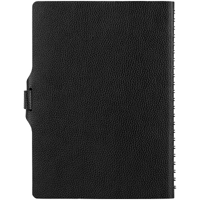 Ежедневник Strep Front на заказ, недатированный, черный