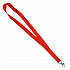 Ланъярд NECK, красный, полиэстер, 2х50 см - Фото 1