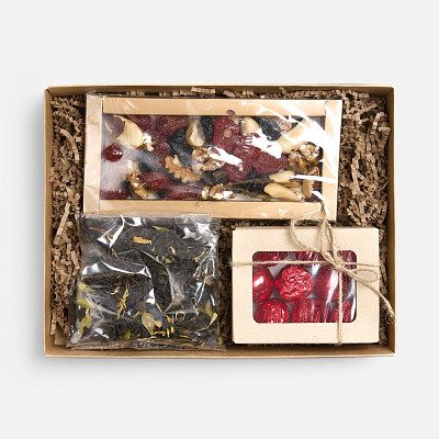 Набор Quality Time, грильяж с клюквой