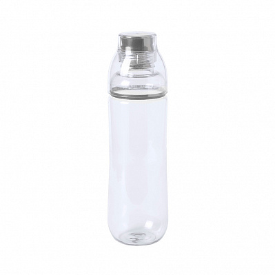 Бутылка для воды FIT, 700 мл (Прозрачный, серый)