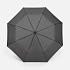 Зонт складной Smooth Move с плавным закрытием, серый - Фото 2