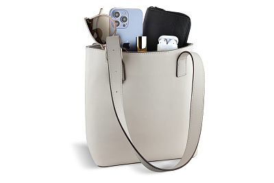 Сумка женская BUGATTI Zita, бежевая, полиуретан, 34 x 14 x 24,5 см