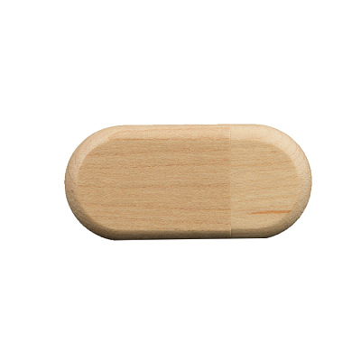 Дерево 01 Эко, темное дерево, 4Гб, переходник мини-пвх