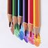 Набор цветных карандашей двухцветных MERIDIAN, 6шт./12 цветов - Фото 6