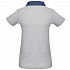 Рубашка поло женская DNM Forward серый меланж - Фото 2