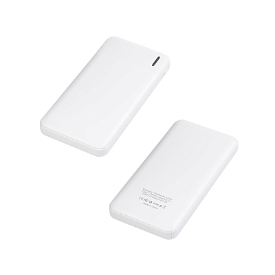 Зарядное устройство "Ten" 10000 mAh, белый