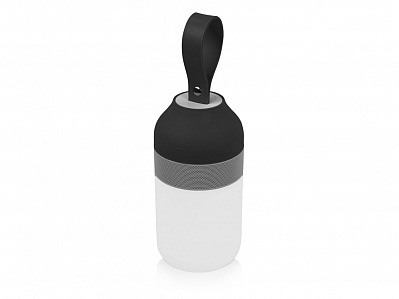 Портативный беспроводной Bluetooth динамик Lantern со встроенным светильником (Черный/серебристый/белый)